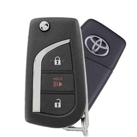 Oem OEM: NEW: 2019 - 2021 TOYOTA RAV4 / 3-Button Flip Key / P.N 89070-42G00 / HYQ12BFW RFK-TOY-42G00